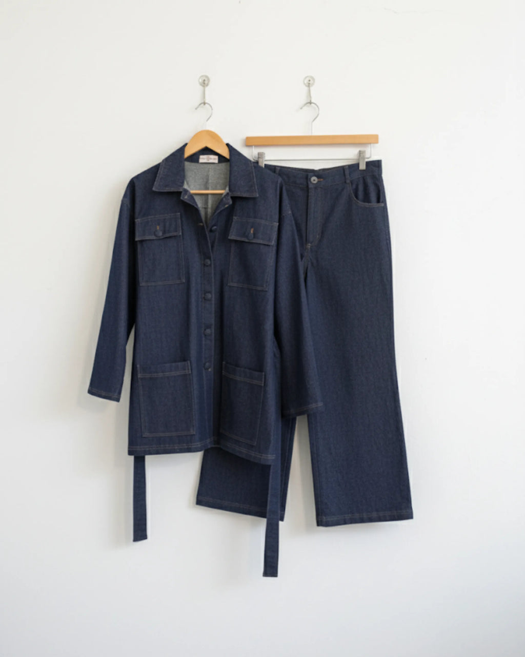 Womens Utilitarion Set in Denim