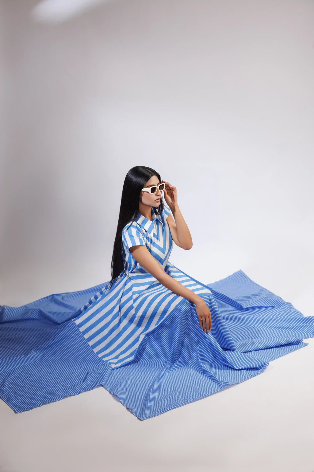 The Dual-Stripe Dress